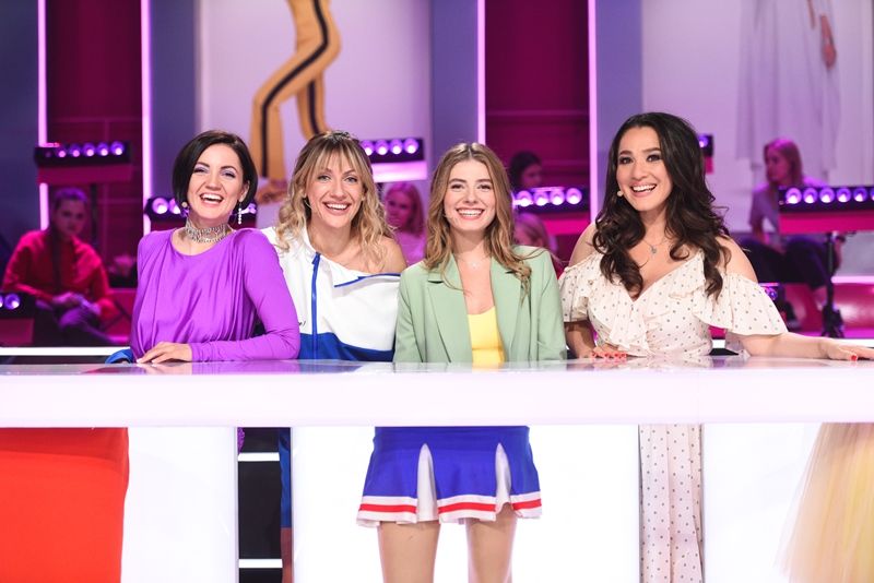 Оля Цибульская на шоу Хто зверху